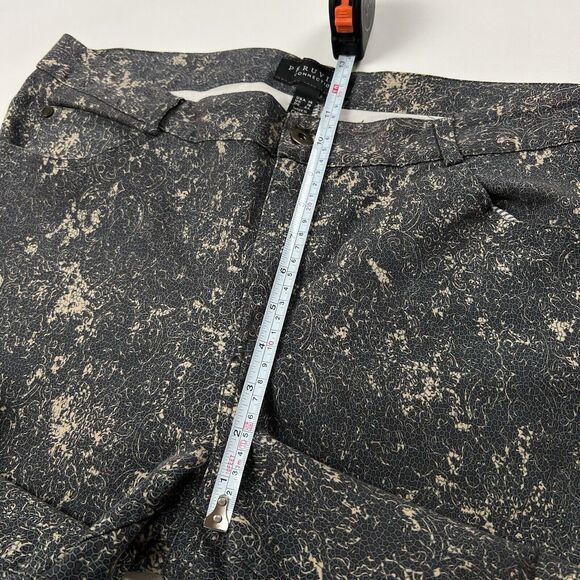 PERUVIAN CONNECTION Straight Jeans Snake Printed High Rise Women's US Size 14 - Picture 8 of 10